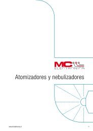 Atomizadores y nebulizadores