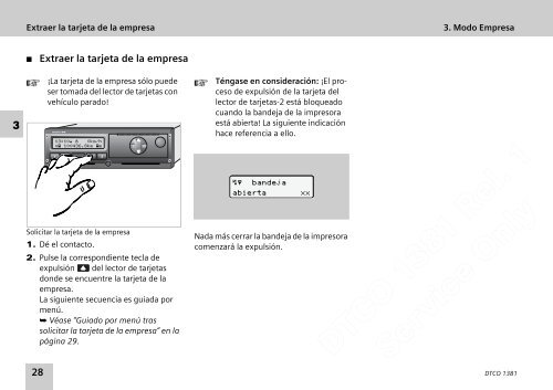 Manual Usuario Siemens VDO - Forgatrans