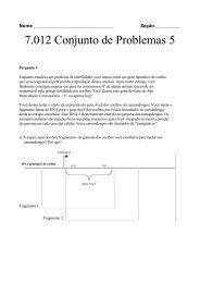 7.012 Conjunto de Problemas 5 - MIT