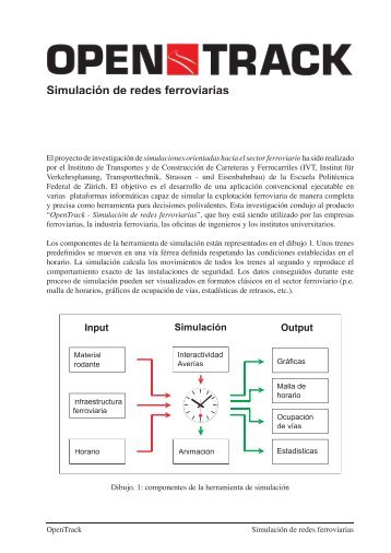 Simulación de redes ferroviarias - OpenTrack