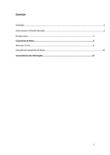 Orientação do Lançamento de notas e suas inconsistências - Diretor