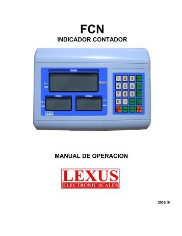 fcn indicador contador manual de operacion