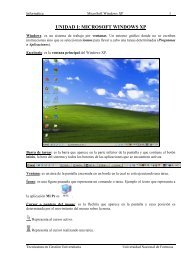Manual de Windows XP - SIU - Universidad Nacional de Formosa