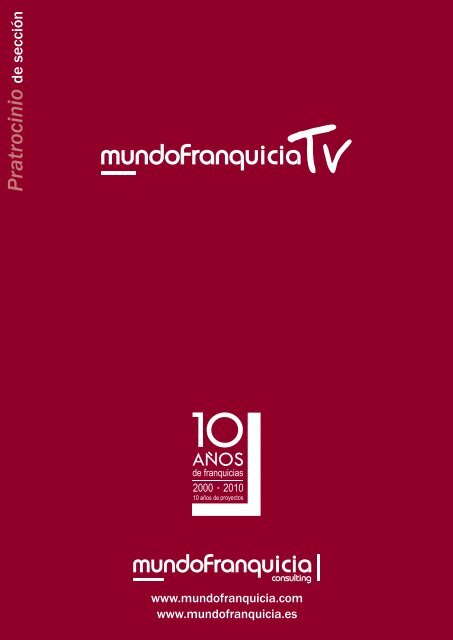 Dossier de Patrocinios TV. Conozca las diversas opciones