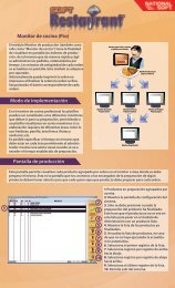 Monitor de cocina (Pro) Modo de implementación ... - Soft Restaurant