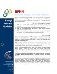 BPMN (Business Process Modeling Notation –BPMN-) - BizAgi