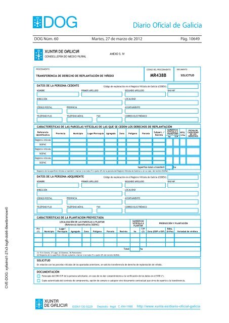 DECRETO 256/2011 - Medio Rural - Xunta de Galicia