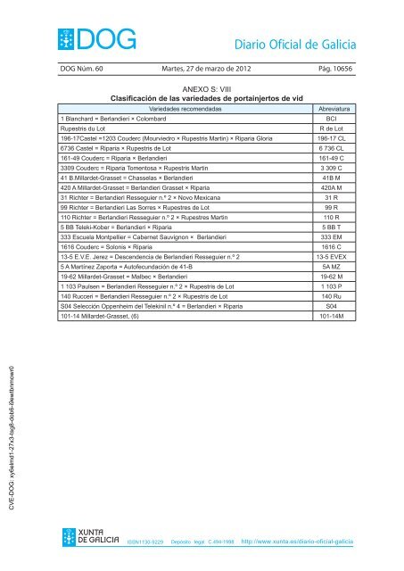 DECRETO 256/2011 - Medio Rural - Xunta de Galicia