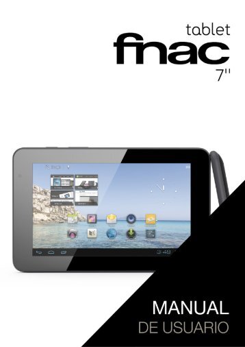Manual de usuario tablet FNAC 7" - Bq