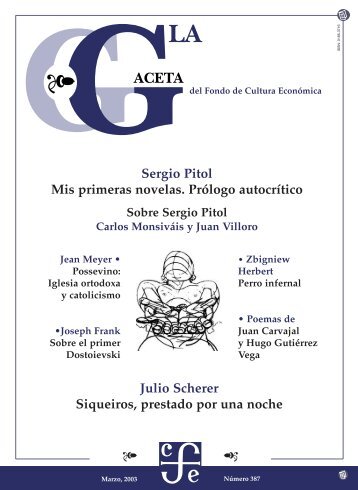 La Gaceta del FCE, marzo de 2003 - Fondo de Cultura Económica