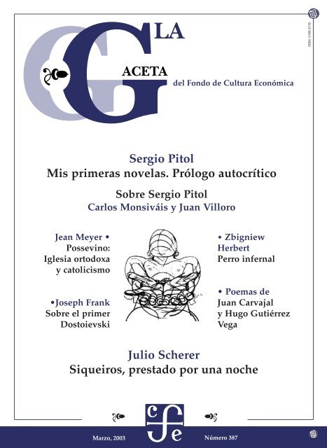 La Gaceta del FCE, marzo de 2003 - Fondo de Cultura Económica