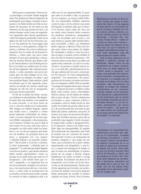 La Gaceta del FCE, marzo de 2003 - Fondo de Cultura Económica