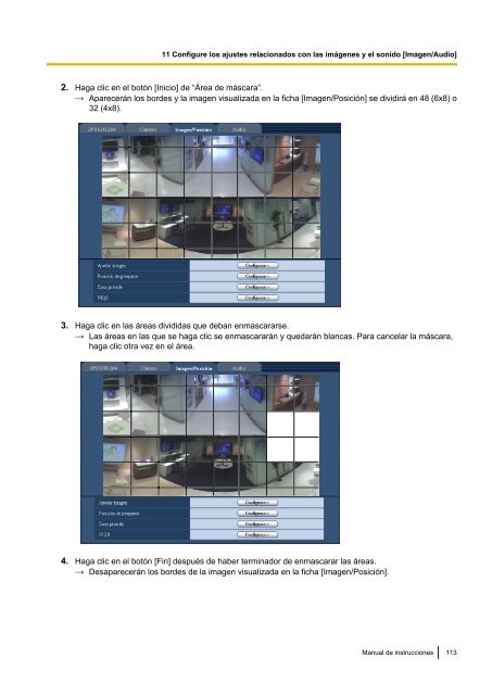 Manual de instrucciones Serie WV-SF430 - psn-web.net screenshot