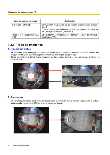 Manual de instrucciones Serie WV-SF430 - psn-web.net screenshot