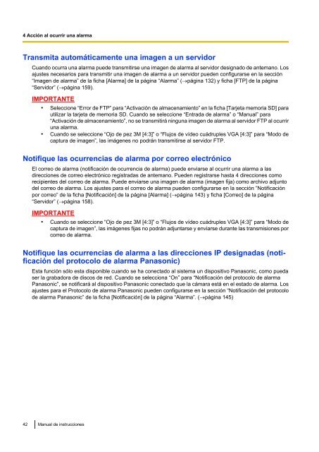 Manual de instrucciones Serie WV-SF430 - psn-web.net screenshot