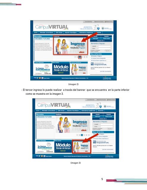 Instructivo Nueva Plataforma - Campus Virtual - Politécnico ...