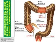 Características del cáncer de colon diagnosticado en el