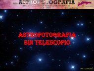 Astrofotografía sin Telescopio - AstroCuenca