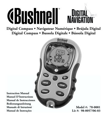 70-0001 DNS Inst. Manual - Bushnell