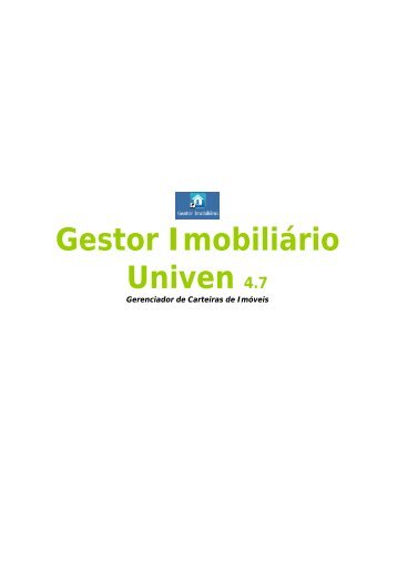 Gestor Imobiliário Univen 4