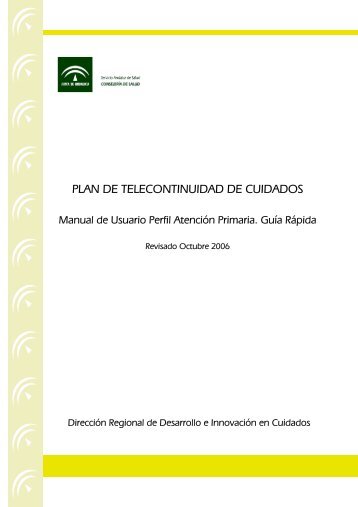 2.6.27. telecontinuidad cuidados - Centro de Salud de Bollullos del ...