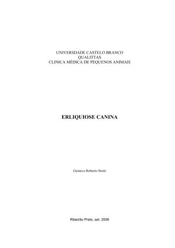 Erliquiose Canina.pdf - Canildw.com.br