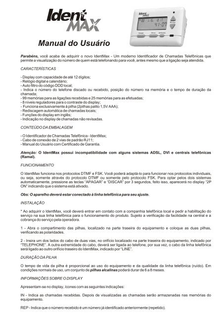 Manual IdentMaxpdf.cdr - Identech