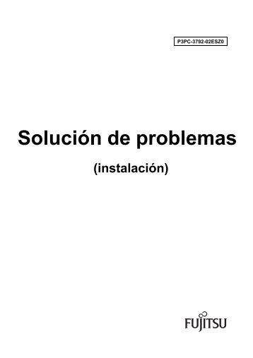 Solución de problemas - Fujitsu