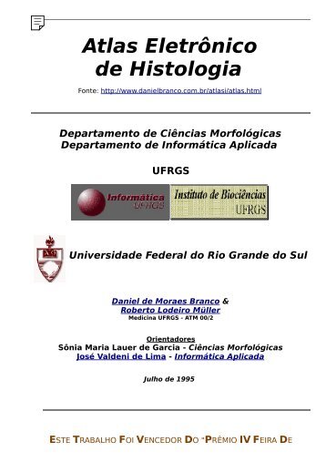 Atlas Eletrônico de Histologia - Livros Grátis