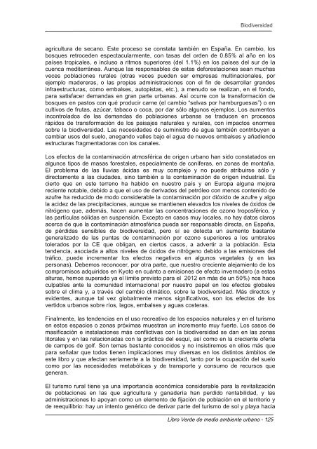 Libro Verde de medio ambiente urbano - Ecourbano