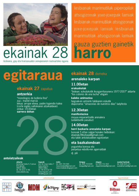 ekainak 28 - Orgullo Gay