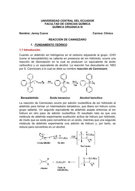 ACIDO BENZOICO. jenny cueva.pdf - q-organicauce