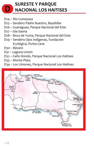 Region D - Ruta Barrancolí - The Dominican Birding Trail Home Page