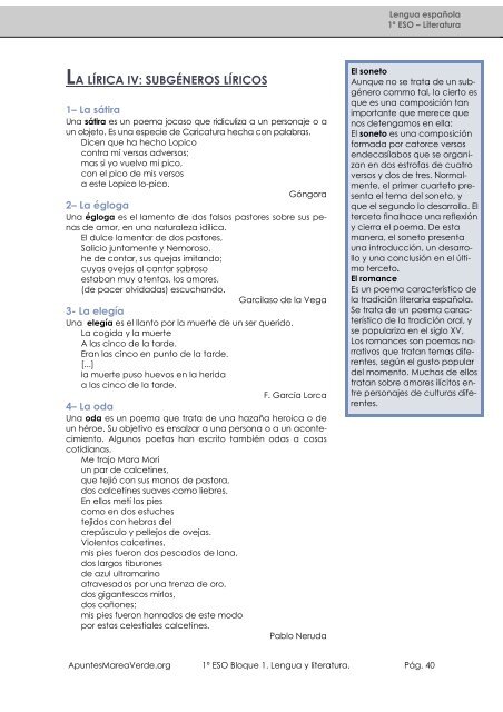 1º ESO Libro completo - Apuntes Marea Verde