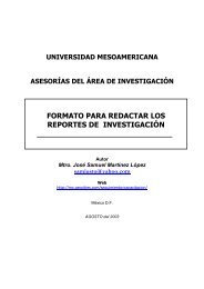 formato para redactar los reportes de investigación - geiuma