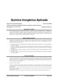 Química Inorgânica Aplicada