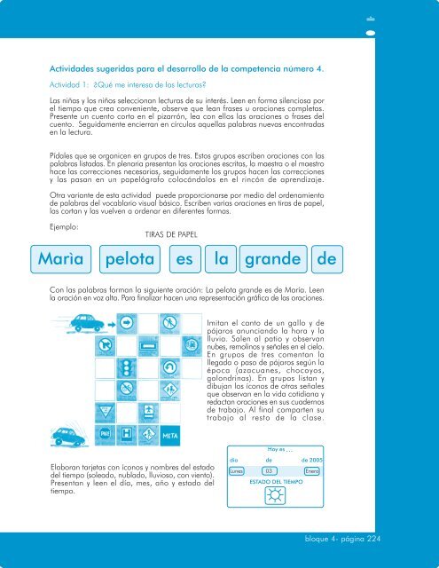 Orientaciones para el Desarrollo Curricular