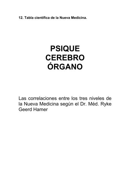 cáncer de próstata según hamer mal