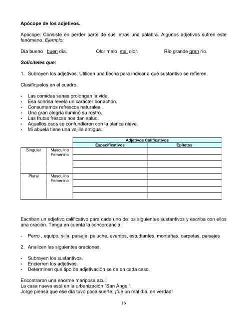 antología lengua y literatura - Portal Educativo Nicaragua Educa