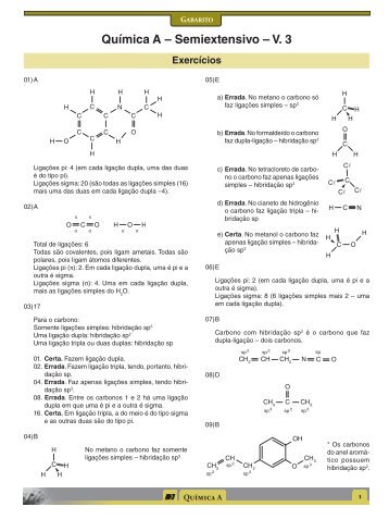 Química A – Semiextensivo – V. 3