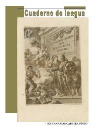 apuntes de lengua - IES Canarias Cabrera Pinto