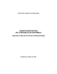 constitución política de la republica de guatemala - Tribunal ...