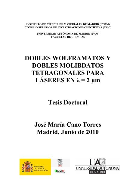 instituto de ciencia de materiales de madrid (icmm) - CSIC