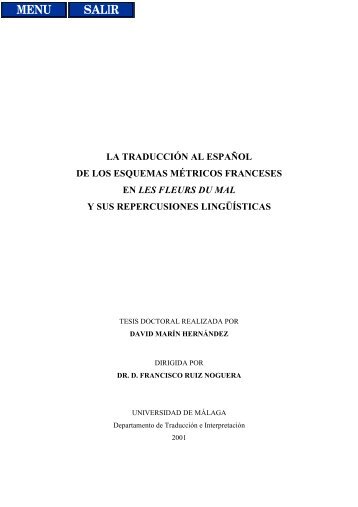y sus repercusiones lingüísticas - Biblioteca Universitaria de la ...