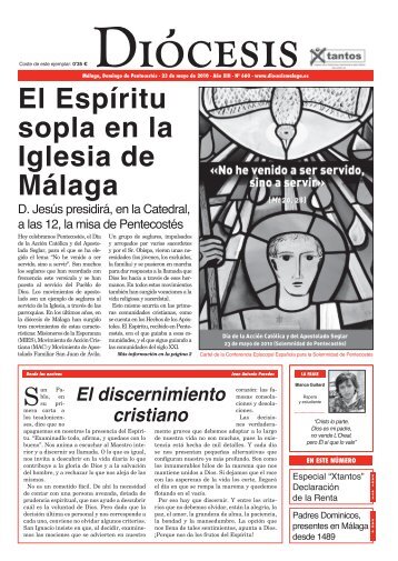 El Espíritu sopla en la Iglesia de Málaga - Diócesis de Málaga