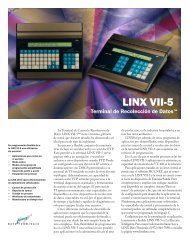 LINX VII-5 Data Sheet Rev 3 Spanish - LINX Data Terminals