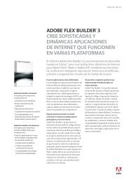 ADOBE® FLEX® BUILDER™ 3 CREE sOFIstICADAs y DInámICAs ...