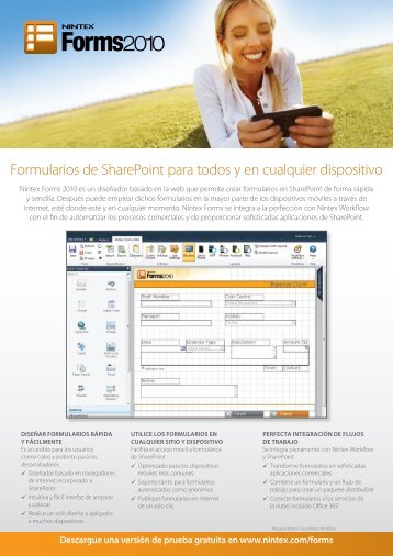 Formularios de SharePoint para todos y en cualquier dispositivo - visit