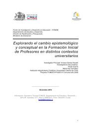 Explorando el cambio epistemológico y conceptual en la Formación ...