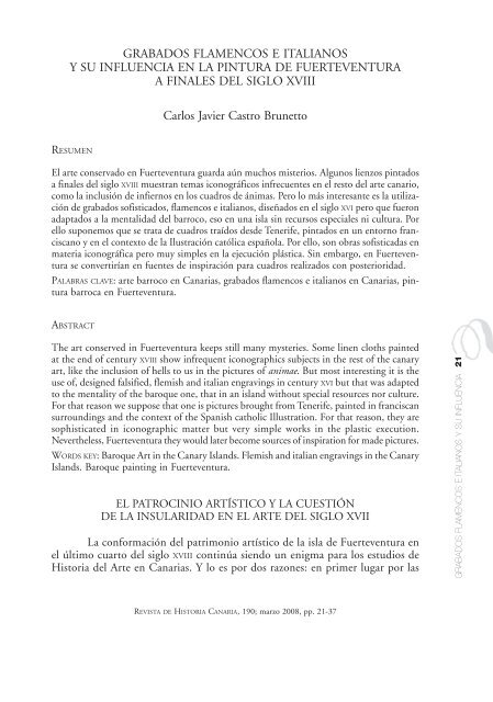 Carlos Javier Castro Brunetto - Servicio de publicaciones de la ULL